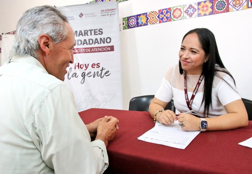En “Martes Ciudadano”, Bienestar atiende necesidades en la capital poblana