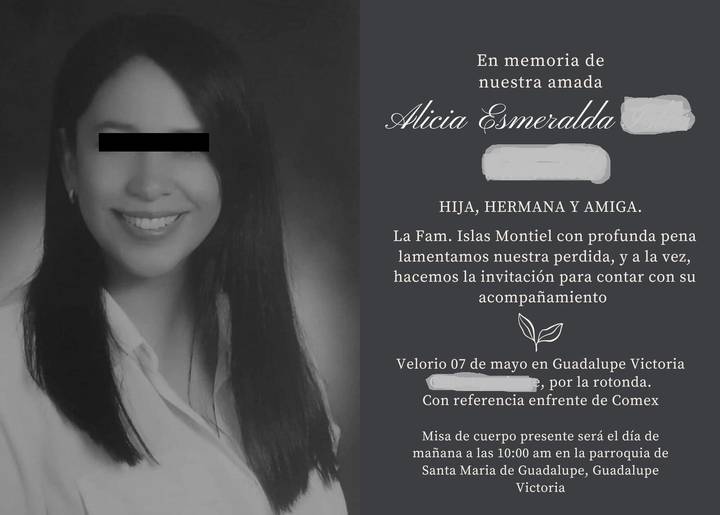 El caso de Alicia Esmeralda