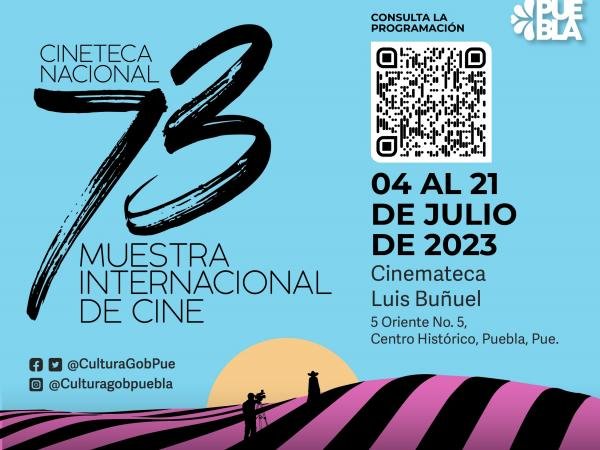 Exhibirá gobierno estatal “73° Muestra Internacional de Cine” de la Cineteca Nacional