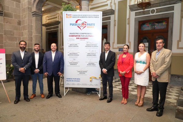 SMDIF Y BANCO DE ALIMENTOS PONEN EN MARCHA ESTRATEGIA PARA COMBATIR EL HAMBRE EN PUEBLA CAPITAL