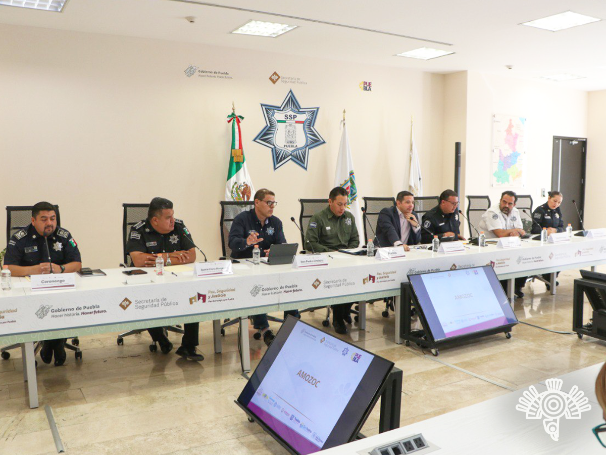 Refuerza SSP coordinación con fuerzas federales y municipales para reducir la incidencia delictiva