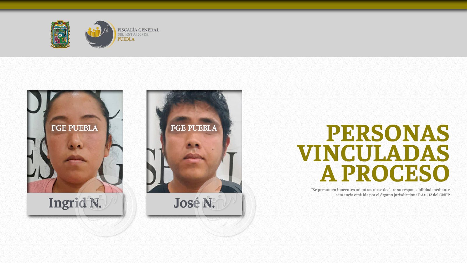 Madrastra y padre vinculados a proceso por violencia familiar