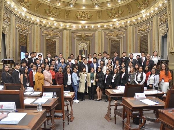 Promueve gobierno de Sergio Salomón la cultura cívica en las juventudes