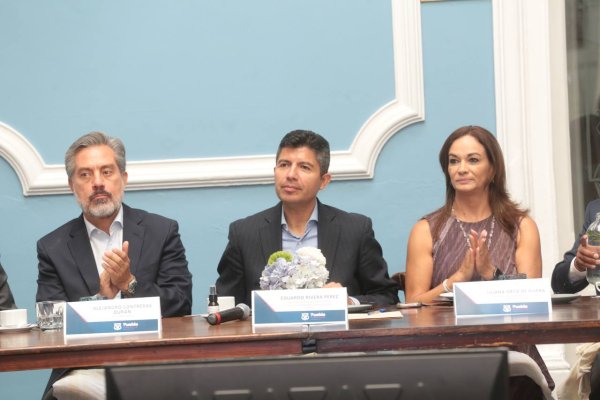 EL TRABAJO EN CONJUNTO NOS HARÁ POTENCIAR A PUEBLA: EDUARDO RIVERA PÉREZ