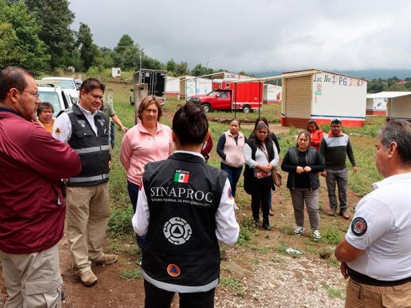 Coadyuvan Protección Civil estatal y nacional en supervisión de polvorines de Xiutetelco