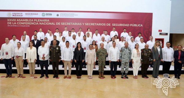 Participa Puebla en la Conferencia Nacional de Secretarias y Secretarios de Seguridad Pública