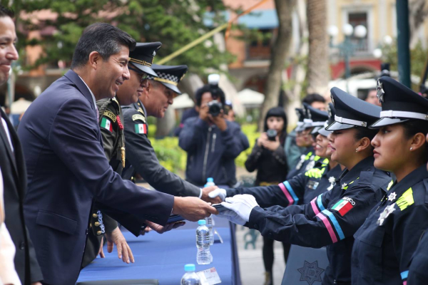 SE SUMAN 46 NUEVOS POLICÍAS MUNICIPALES EN PUEBLA CAPITAL