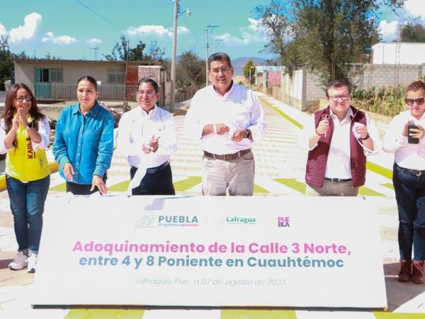 De la mano de AMLO, gobierno de Sergio Salomón impulsa acciones en beneficio de la sociedad