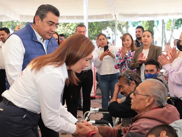 En Chalchicomula de Sesma, SEDIF refuerza inclusión de población en situación vulnerable