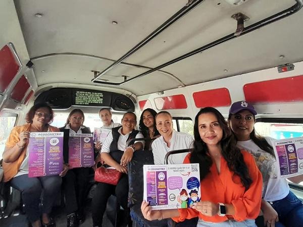 Trabaja Gobierno del Estado en prevención del acoso en el transporte público