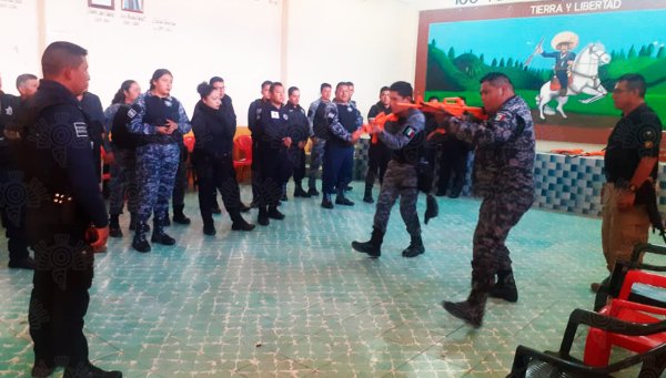 Gobierno de Puebla fortalece y capacita a Policías Municipales en toda la entidad