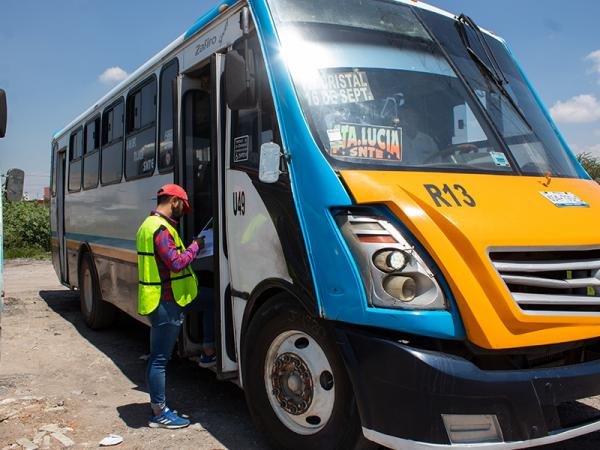 Garantiza SMT transporte público eficiente con Inspección Vehicular