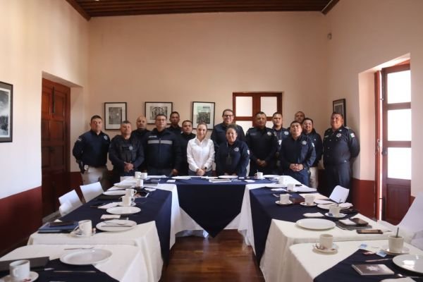 SAN PEDRO CHOLULA RECIBIÓ LA MESA METROPOLITANA DE SEGURIDAD