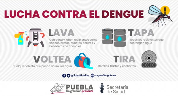 Reporta Salud 52 nuevos casos de dengue en la entidad