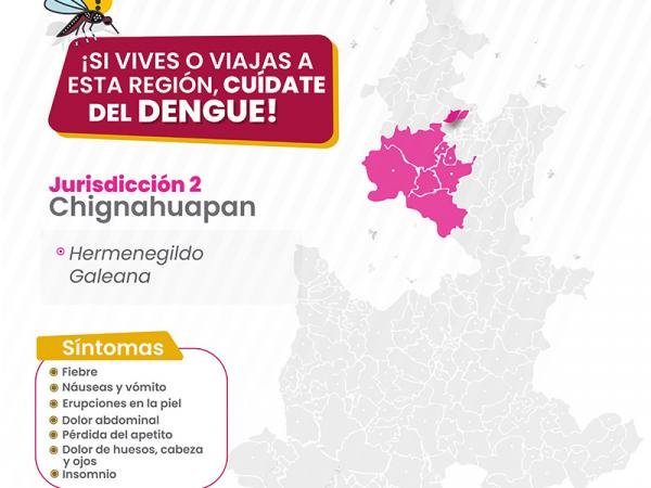 En Puebla, ocho personas hospitalizadas por dengue: Salud