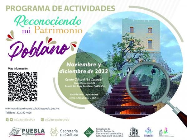 En “La Carmela”, gobierno de Sergio Salomón desarrolla actividades de divulgación patrimonial