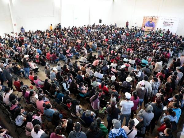 Garantiza Bienestar apoyo alimentario a 2 mil familias de Teziutlán