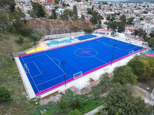 XONACA ESTRENA LA REHABILITACIÓN DE LA UNIDAD DEPORTIVA FRANCISCO GONZÁLEZ GATICA