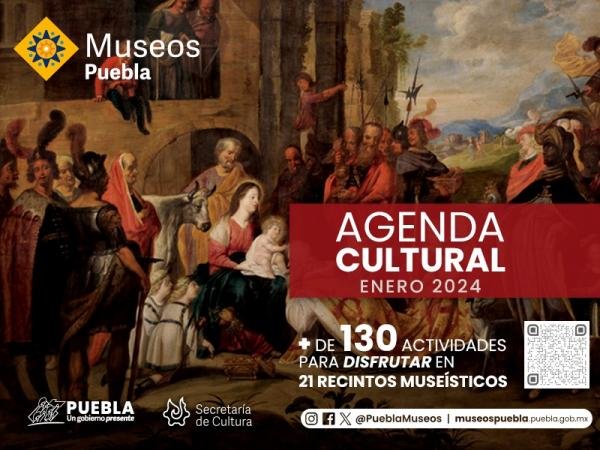 Para enero, Museos Puebla programa más de 130 actividades culturales