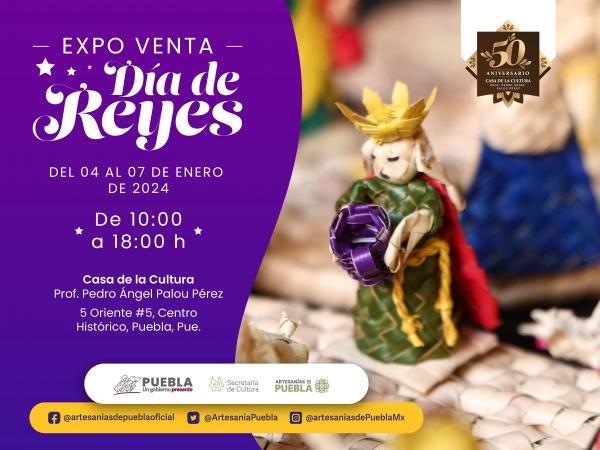 Realizará gobierno estatal actividades por Día de Reyes en la Casa de la Cultura