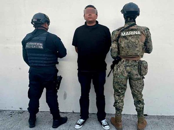 Detienen SSP, INTERPOL y autoridades norteamericanas a hombre señalado de homicidio