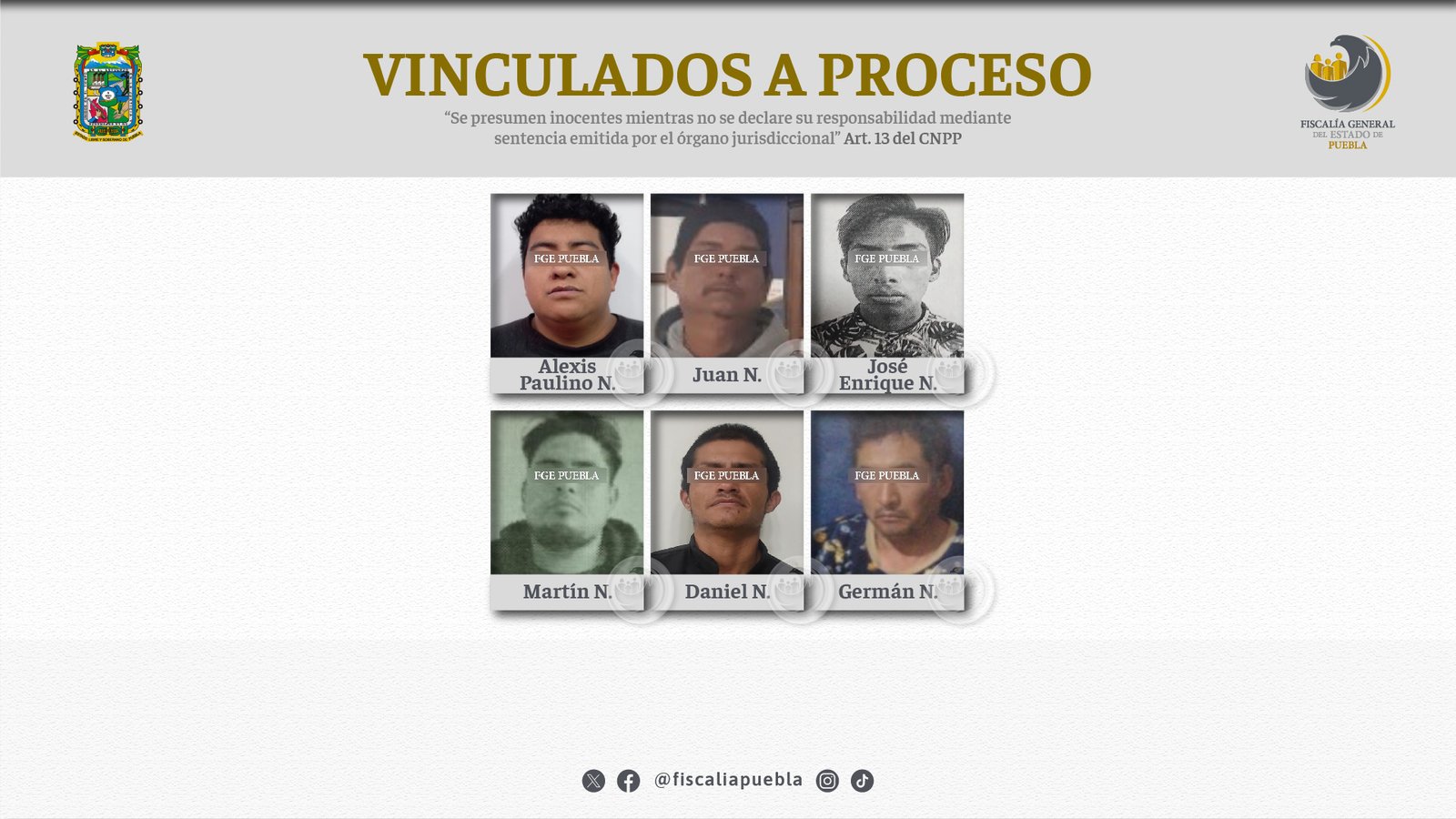 Por agresiones a parejas y familiares, 6 vinculados a proceso