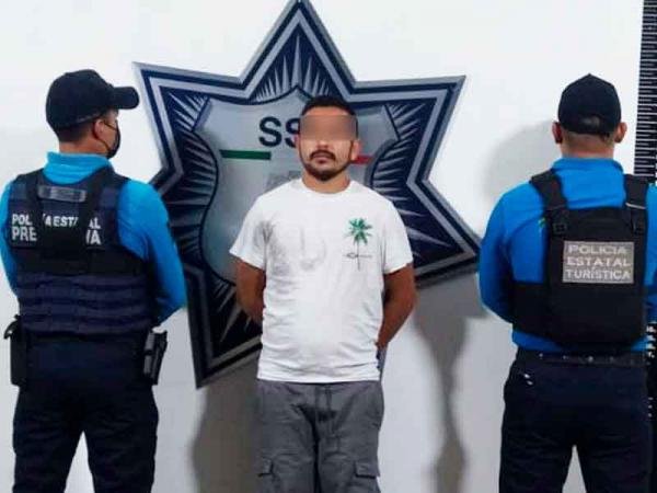 Detiene SSP a hombre por robo de un teléfono