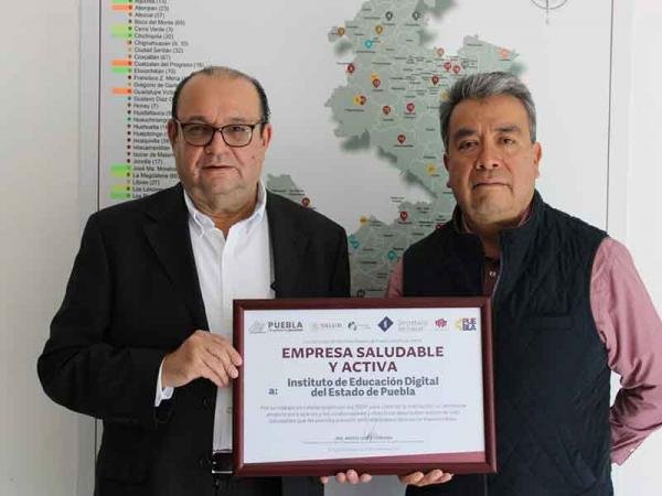 Obtiene IEDEP certificación de empresa saludable y activa