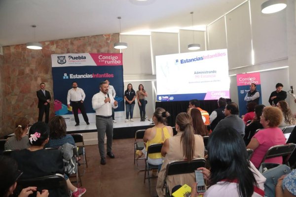 AYUNTAMIENTO DE PUEBLA IMPARTE CAPACITACIÓN A PERSONAS ENCARGADAS DE ESTANCIAS INFANTILES