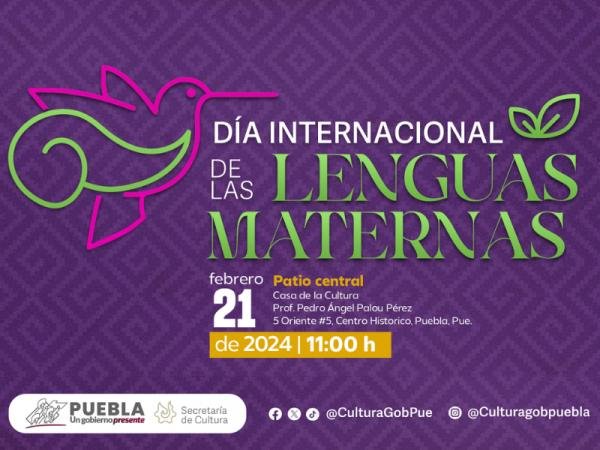 Conmemorará gobierno estatal “Día Internacional de la Lengua Materna”