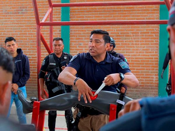 Coadyuva SSP en fortalecimiento de 91 policías municipales
