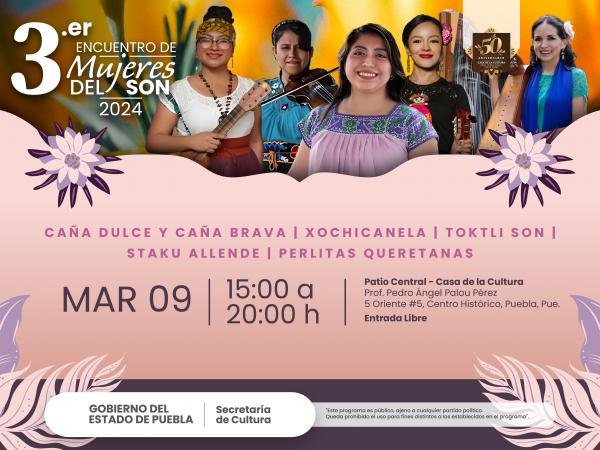 Albergará Casa de la Cultura “Tercer Encuentro de Mujeres del Son”