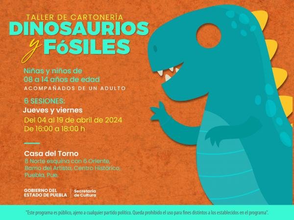 Habrá taller de cartonería para niñas y niños en Casa del Torno