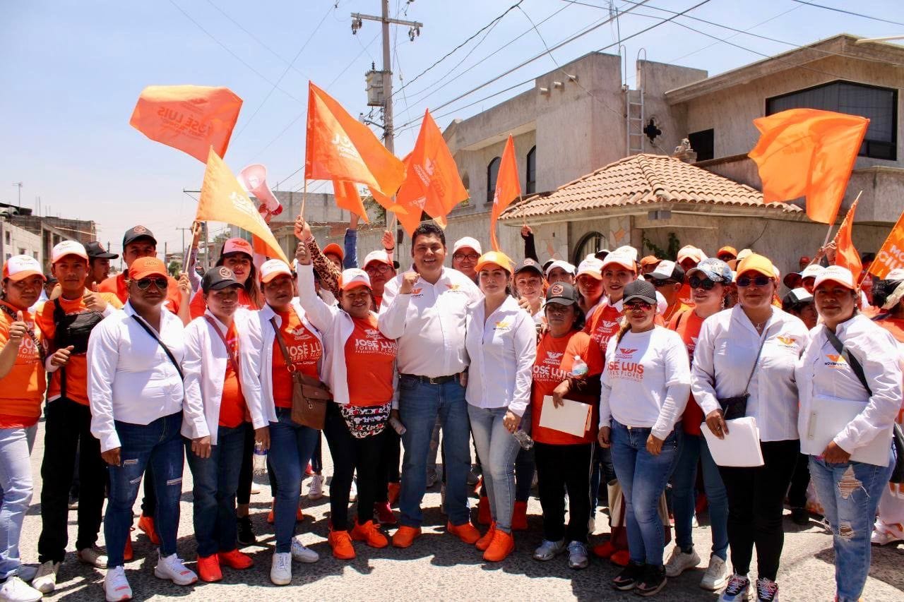 José Luis Torres Flores avanza con paso firme y sólido para ganar la Presidencia Municipal de Huejotzingo