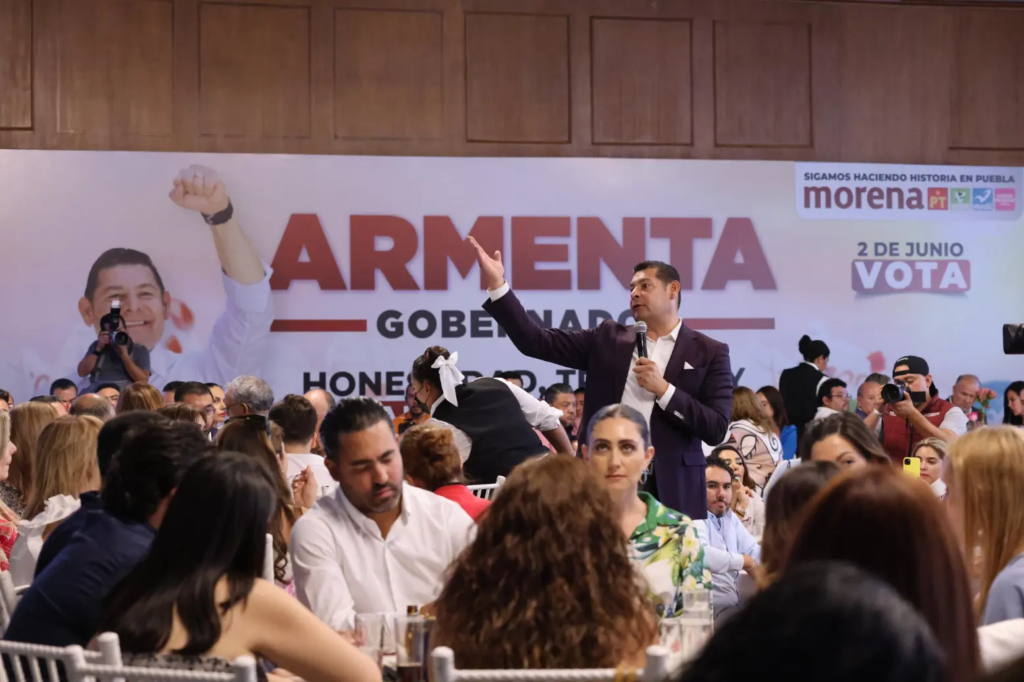 Seguridad, pilar para incentivar la inversión, coincide Armenta con empresarios