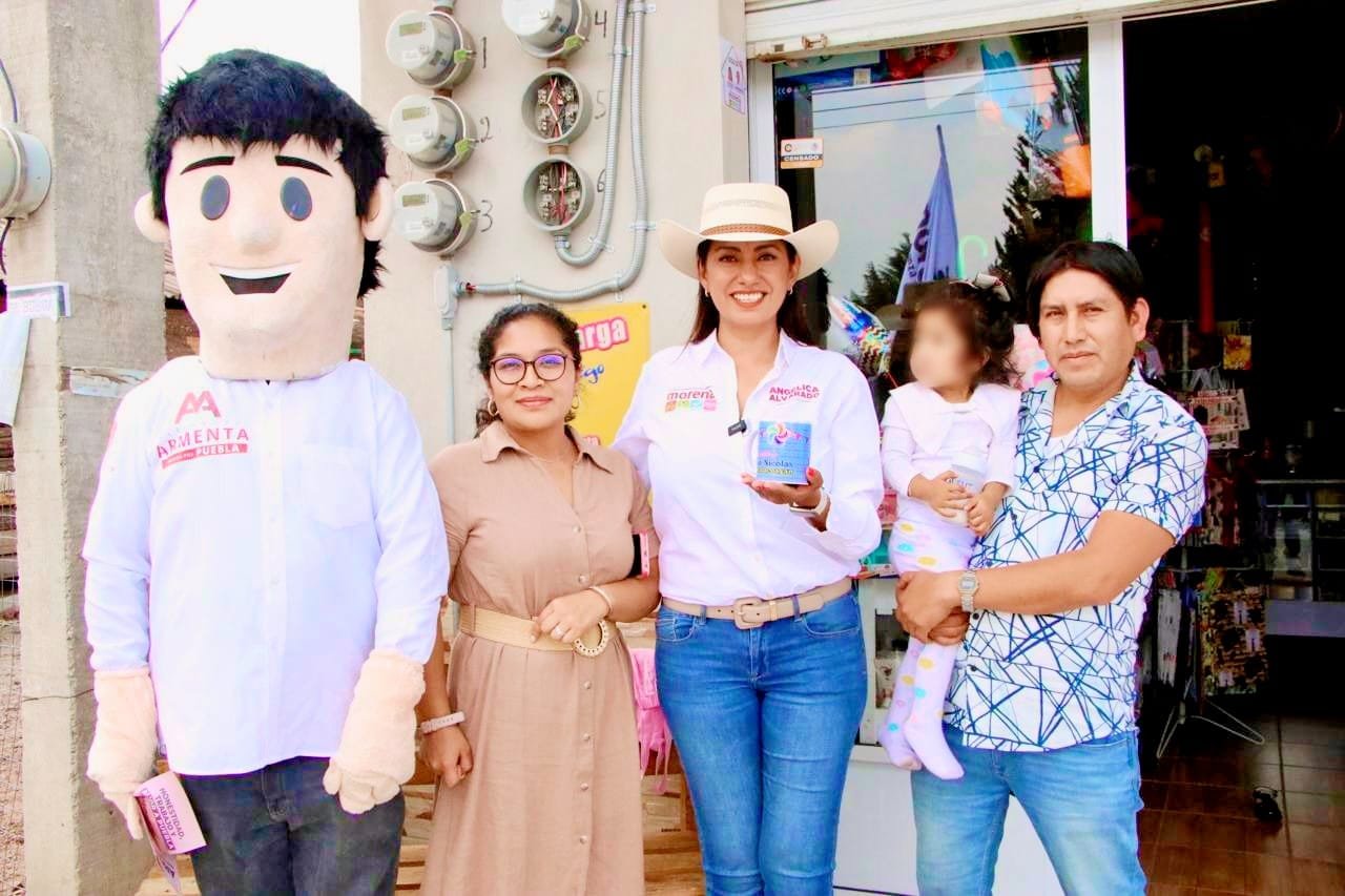 Angélica Alvarado Juárez, la candidata con mayor aceptación en el Distrito 8