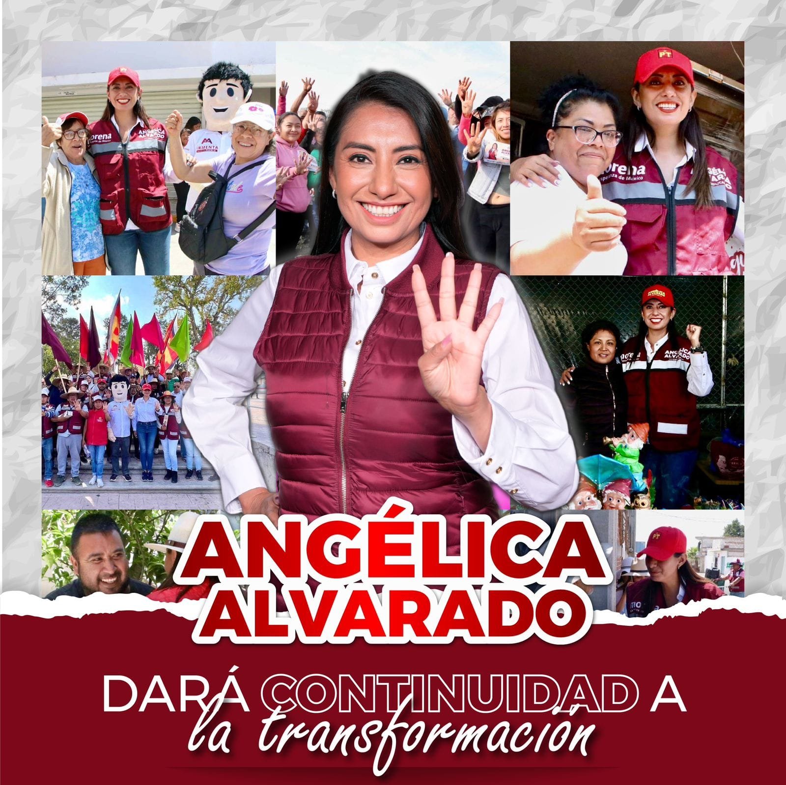 Angélica Alvarado Juárez dará continuidad a la Transformación