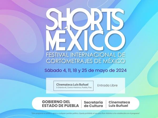Llega a Puebla exhibición del Festival Internacional de Cortometrajes “Shorts México”