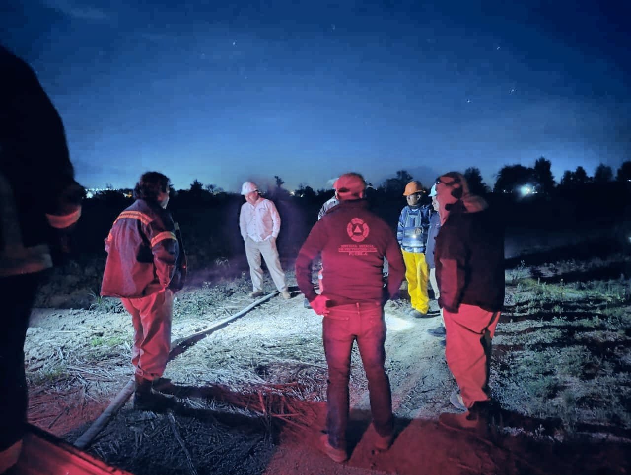 Protección Civil atiende toma clandestina de gas L.P.