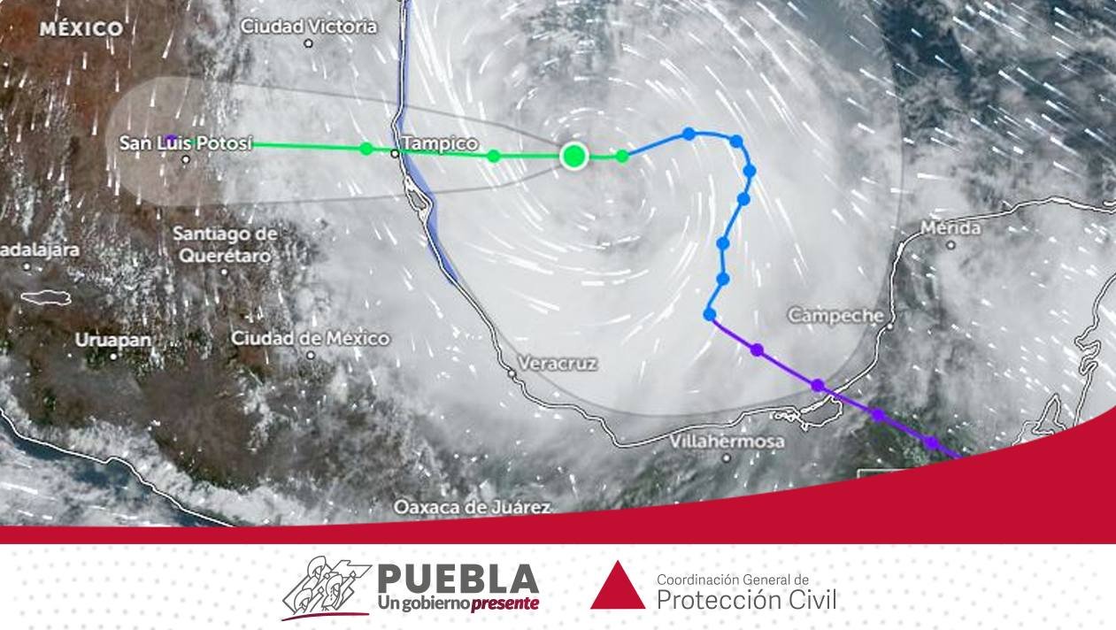 PC da seguimiento a tormenta tropical
