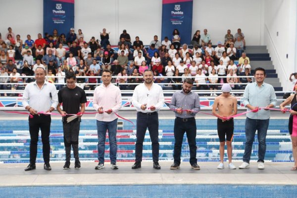 AYUNTAMIENTO DE PUEBLA ENTREGA REHABILITACIÓN DEL COMPLEJO MULTIDEPORTIVO CAM SUR