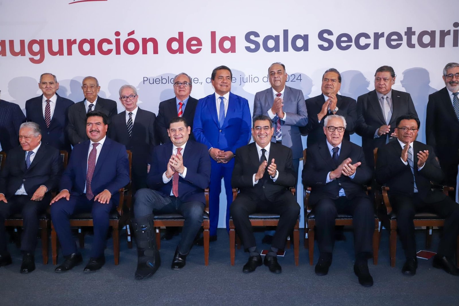 Armenta y el gobernador juntos en evento