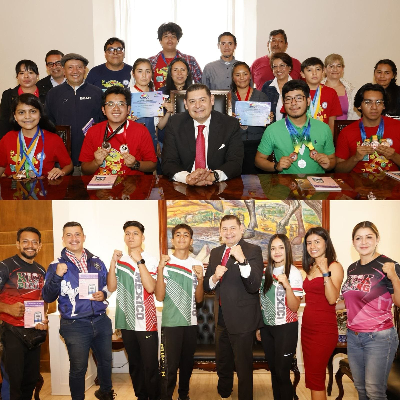 Alejandro Armenta promotor del talento académico y deportivo en Puebla