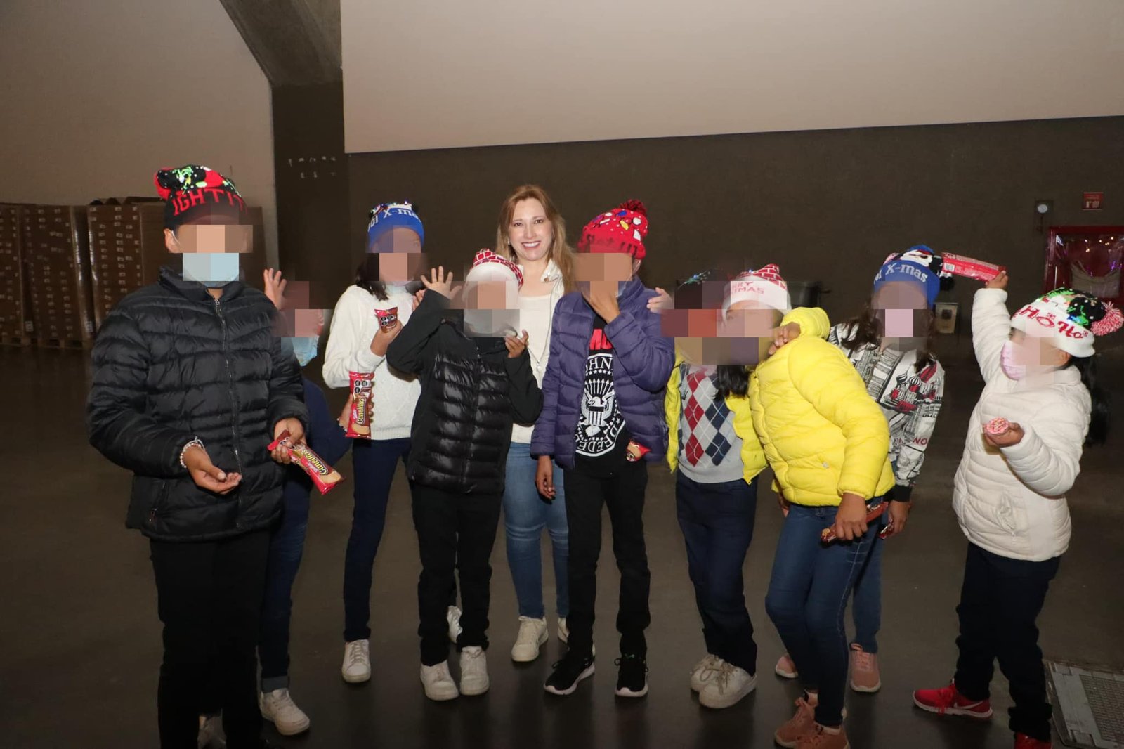Con gran amor e ilusión, mi esposa, Ceci Arellano, celebró con niñas y niños de la Casa de la Niñez Poblana.