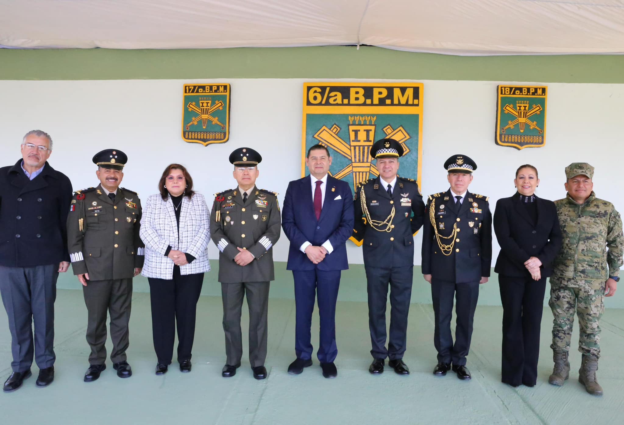 Participamos en la ceremonia de toma de protesta, posesión del cargo y protesta de bandera del Gral. Bgda. E. M.