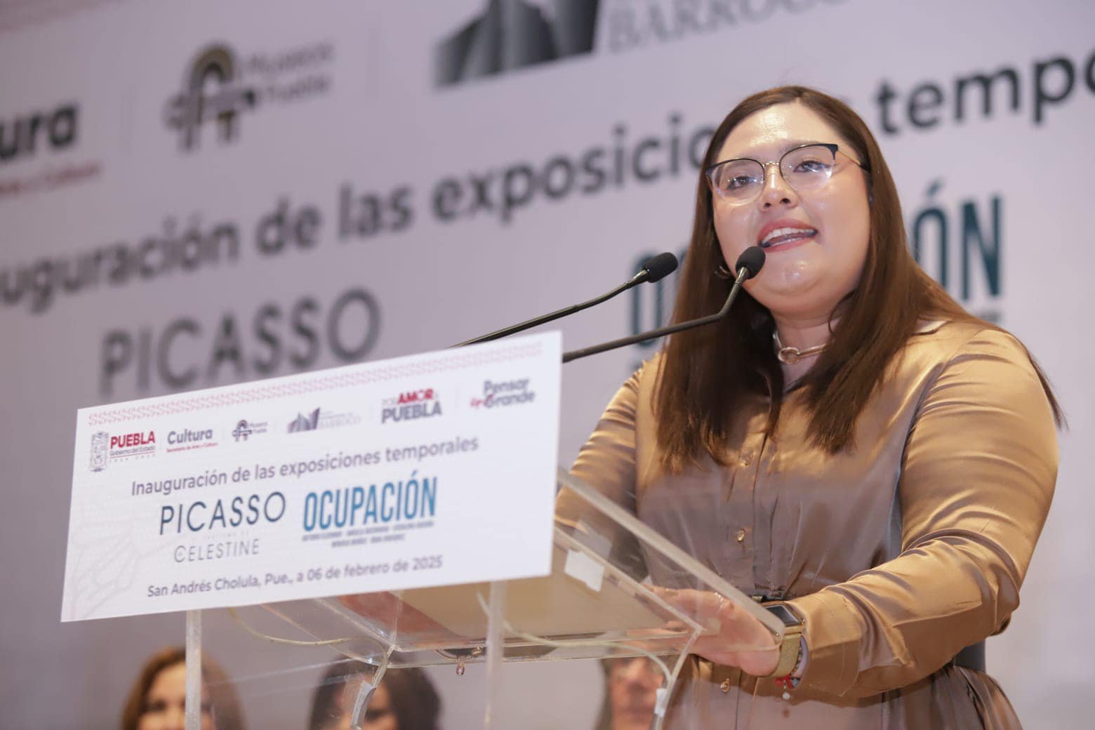 Acompañado de mi esposa, Ceci Arellano, asistimos a la inauguración de las exposiciones: “Picasso.