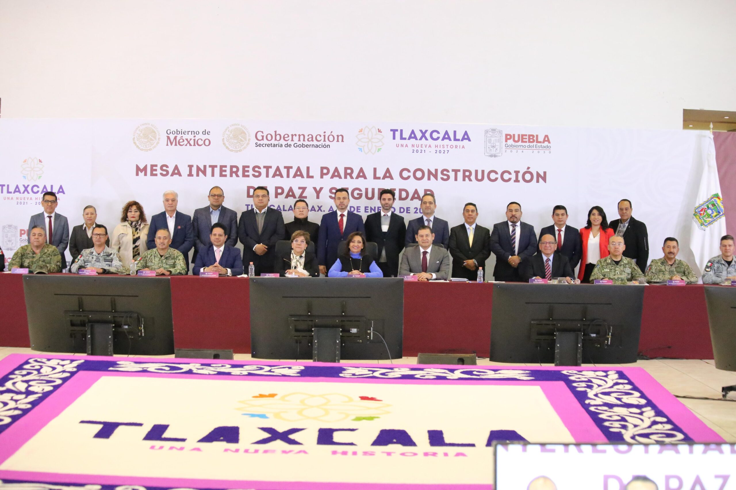 Puebla y Tlaxcala firman convenio para la Construcción de la Paz