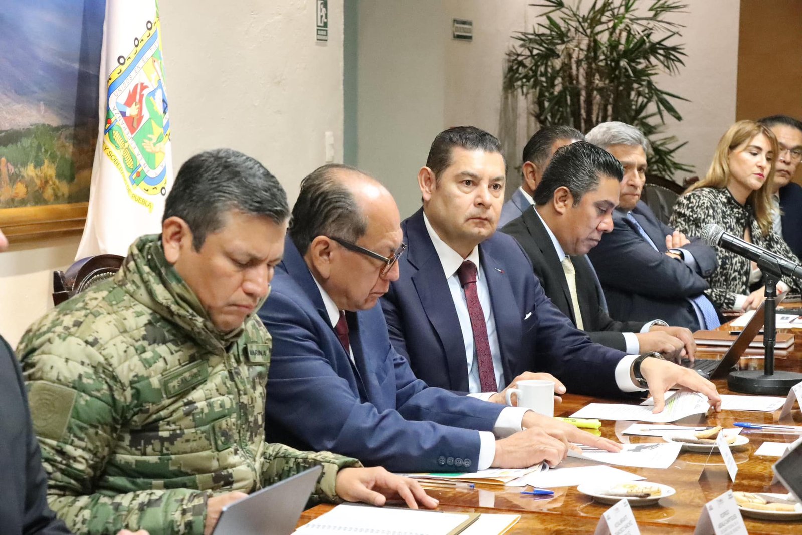 Iniciamos la semana con la Mesa de Coordinación Estatal para la Construcción de la Paz y la Seguridad.