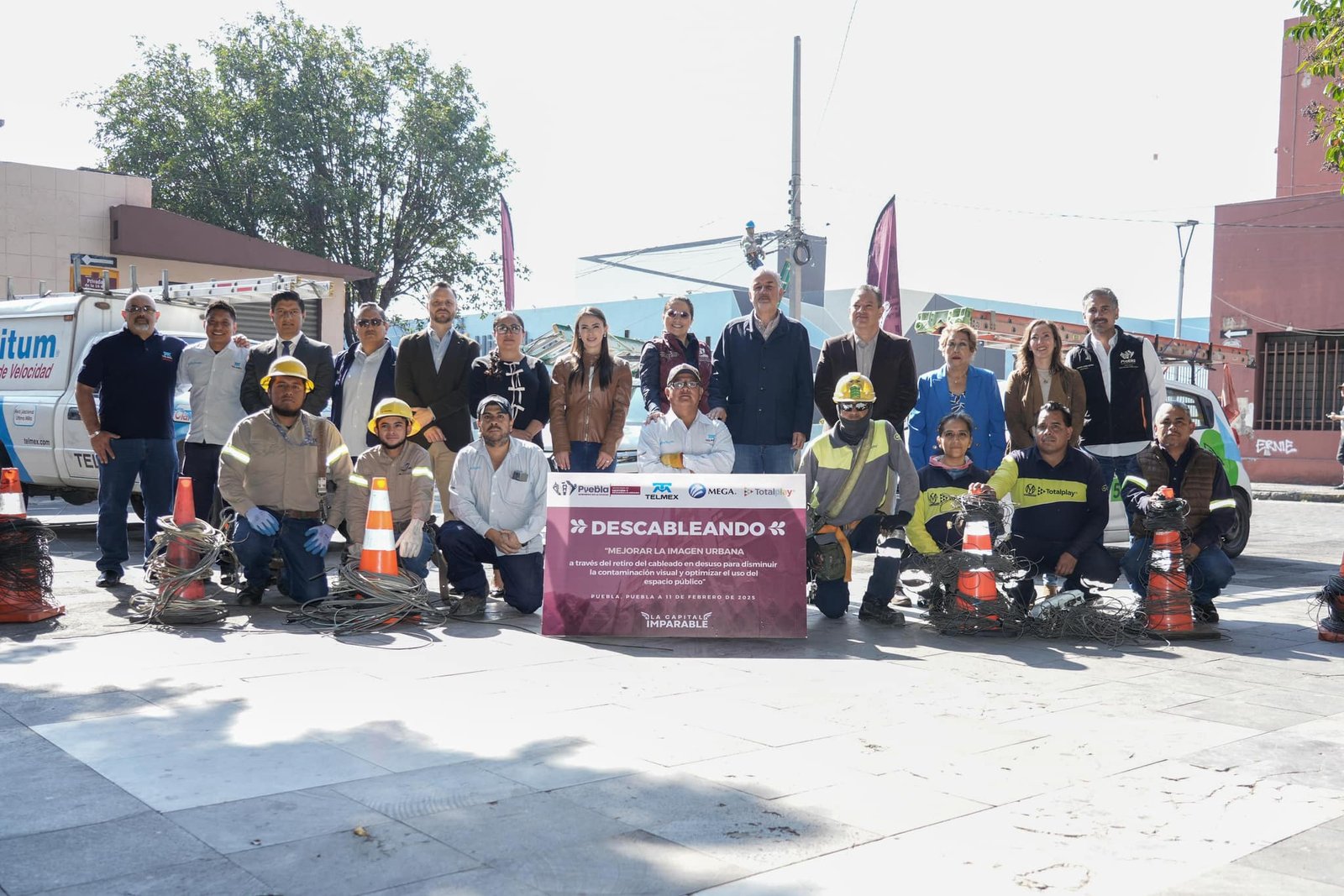 En #Puebla hemos puesto en marcha el Proyecto Integral “Descableando”