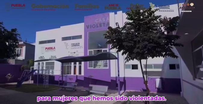 ¡Instalamos la primera Casa Violeta!